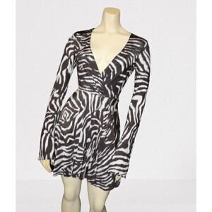 ZARA Zebra Print Dress 